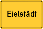 Place name sign Eielstädt