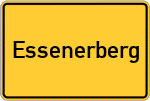 Place name sign Essenerberg