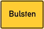 Place name sign Bulsten