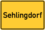 Place name sign Sehlingdorf