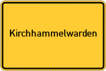 Place name sign Kirchhammelwarden