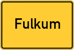 Place name sign Fulkum