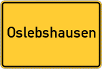 Place name sign Oslebshausen