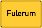 Place name sign Fulerum