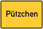 Place name sign Pützchen