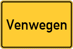 Place name sign Venwegen