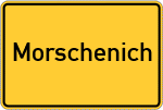 Place name sign Morschenich