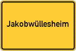 Place name sign Jakobwüllesheim