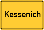 Place name sign Kessenich