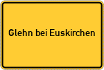 Place name sign Glehn bei Euskirchen