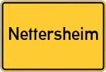 Place name sign Nettersheim