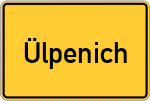 Place name sign Ülpenich