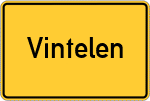 Place name sign Vintelen
