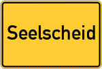 Place name sign Seelscheid