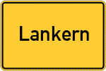 Place name sign Lankern