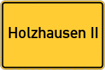Place name sign Holzhausen II