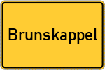 Place name sign Brunskappel
