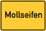 Place name sign Mollseifen