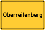 Place name sign Oberreifenberg, Taunus