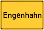 Place name sign Engenhahn