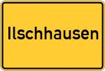 Place name sign Ilschhausen