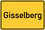 Place name sign Gisselberg
