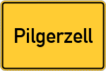 Place name sign Pilgerzell