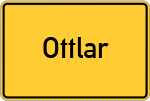 Place name sign Ottlar