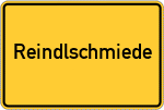 Place name sign Reindlschmiede