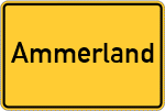 Place name sign Ammerland, Starnberger See