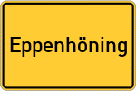 Place name sign Eppenhöning