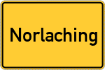 Place name sign Norlaching, Vils
