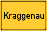 Place name sign Kraggenau