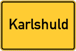 Place name sign Karlshuld