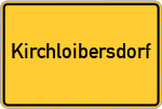 Place name sign Kirchloibersdorf