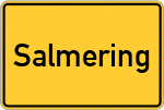 Place name sign Salmering