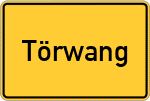 Place name sign Törwang