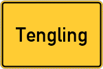 Place name sign Tengling