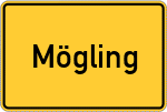 Place name sign Mögling