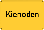 Place name sign Kienoden
