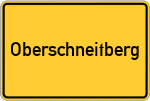 Place name sign Oberschneitberg