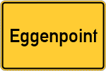 Place name sign Eggenpoint