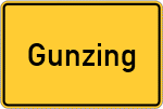 Place name sign Gunzing