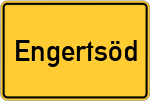 Place name sign Engertsöd