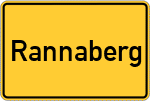 Place name sign Rannaberg