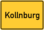 Place name sign Kollnburg