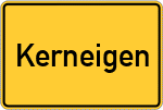 Place name sign Kerneigen