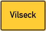 Place name sign Vilseck