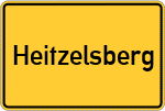 Place name sign Heitzelsberg