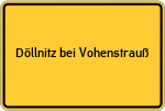 Place name sign Döllnitz bei Vohenstrauß